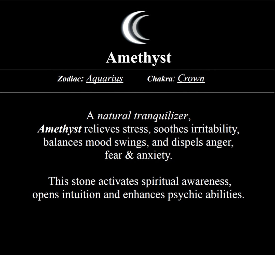 Amethyst Coffin Statement Ring in Sterling Silver (US SIZE 7.5)