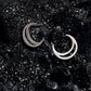 Dainty Crescent Moon Studs Made w/ Implant Grade Surgical Steel