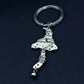 Celestial Mushroom Keychain