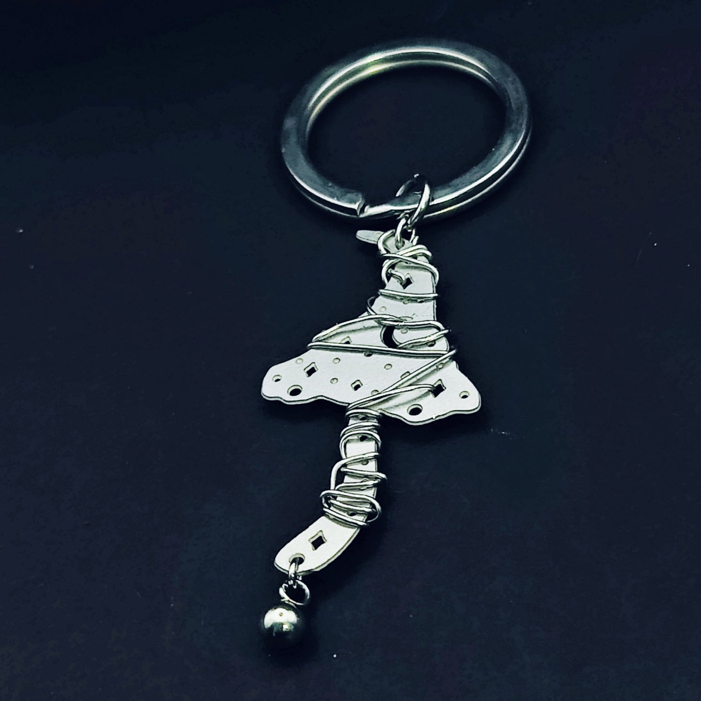 Celestial Mushroom Keychain