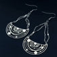 "Black Eye Galaxy" Dangle Earrings w/ Implant Grade Surgical Steel Hooks