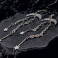 Sparkling Celestial Dangle Earrings w/ Implant Grade Surgical Steel Hooks