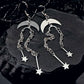 Sparkling Celestial Dangle Earrings w/ Implant Grade Surgical Steel Hooks