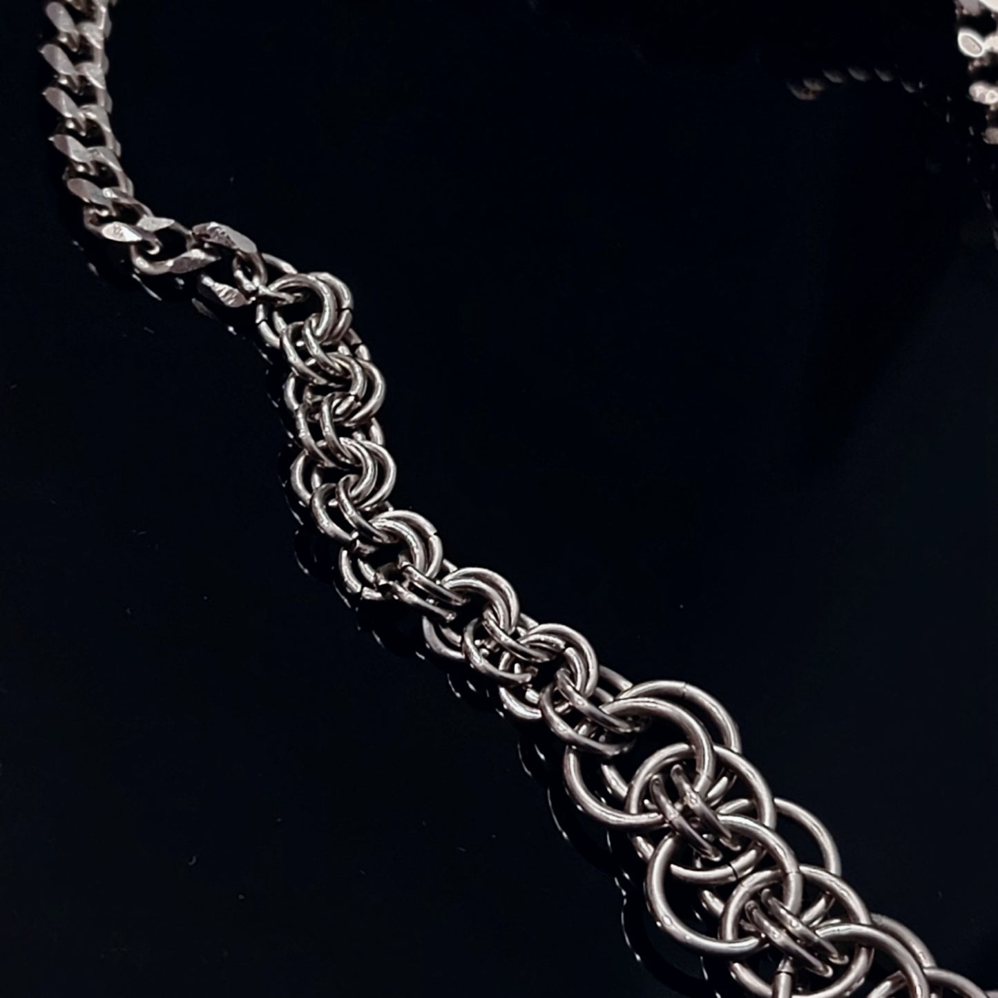 *THE LILITH* Chainmail Necklace w/ Various Sizes Available