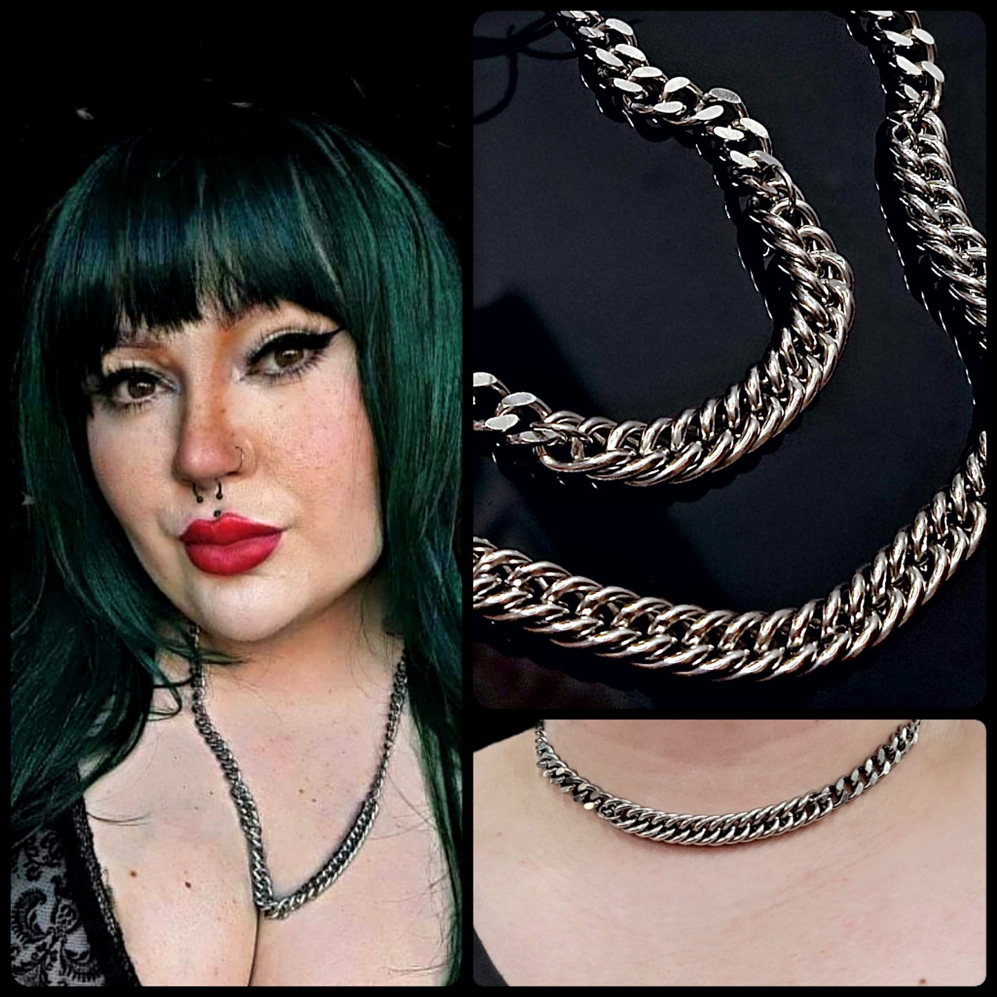 *THE RELANEAVE* Alt Chain Necklace w/ Various Sizes Available