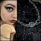 *THE ICELYN* Dainty Sparkling Bracelet w/ Rainbow Moonstone